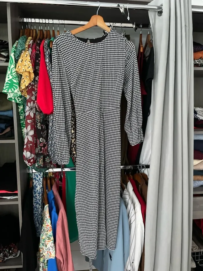 Robe longue manches longues