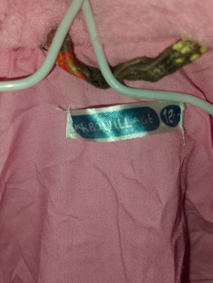 Manteau fleuri barbouillage 12 mois - photo numéro 5