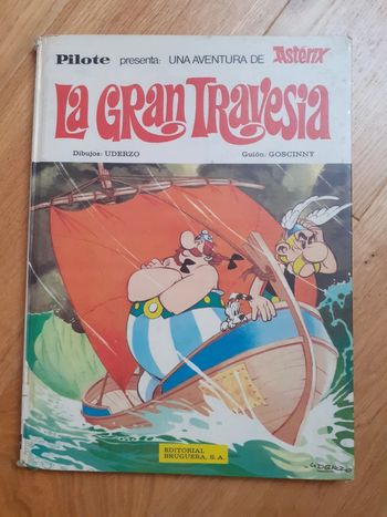 BD Una aventura Astérix - La gran Travesia - 1975