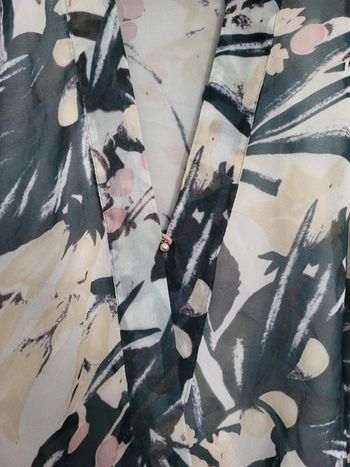 Débardeur croisé en voile H&M T.34