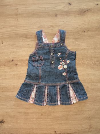 Robe en jean, bébé fille, 3 mois, Kitchoun