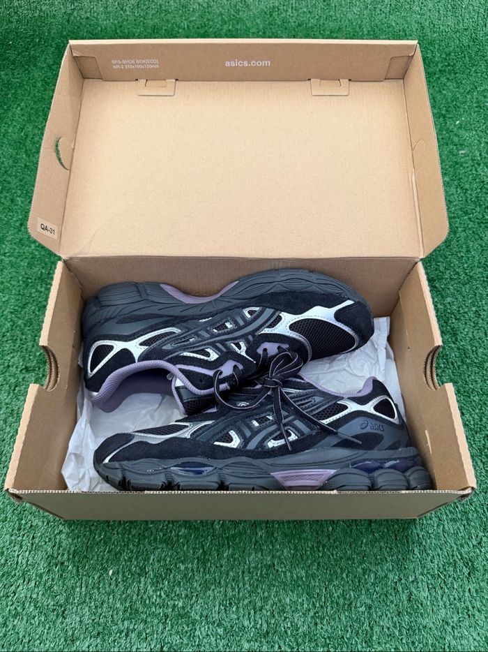 Asics gel Nyc black Purple graphite Grey 39 - photo numéro 10