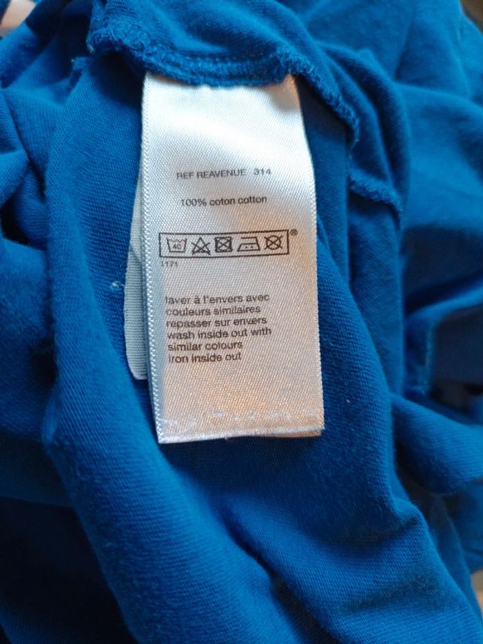 Tee short Celio bleu - photo numéro 4