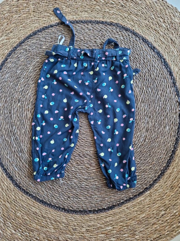 Joli pantalon fluide Zeeman fille 9 mois - photo numéro 2