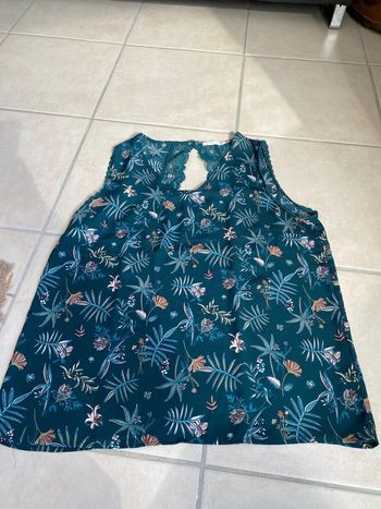 Blouse verte gemo taille 40