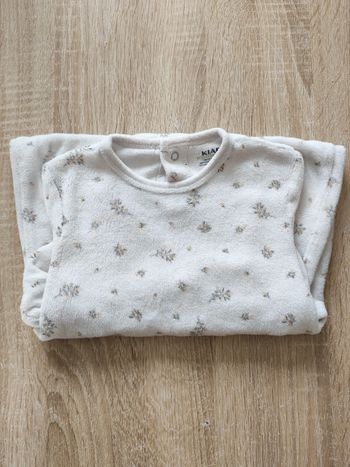 Pyjama bébé une pièce Kiabi – 12 mois