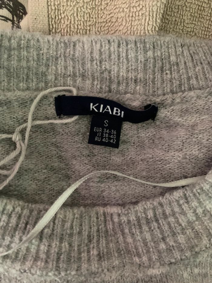 Pull gris - photo numéro 2