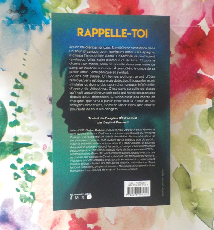 RAPPELLE-TOI de Harlan COBEN Ed. France Loisirs - photo numéro 3