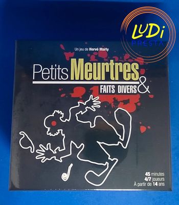 Petits meurtres et faits divers - Jeu de société sous emballage