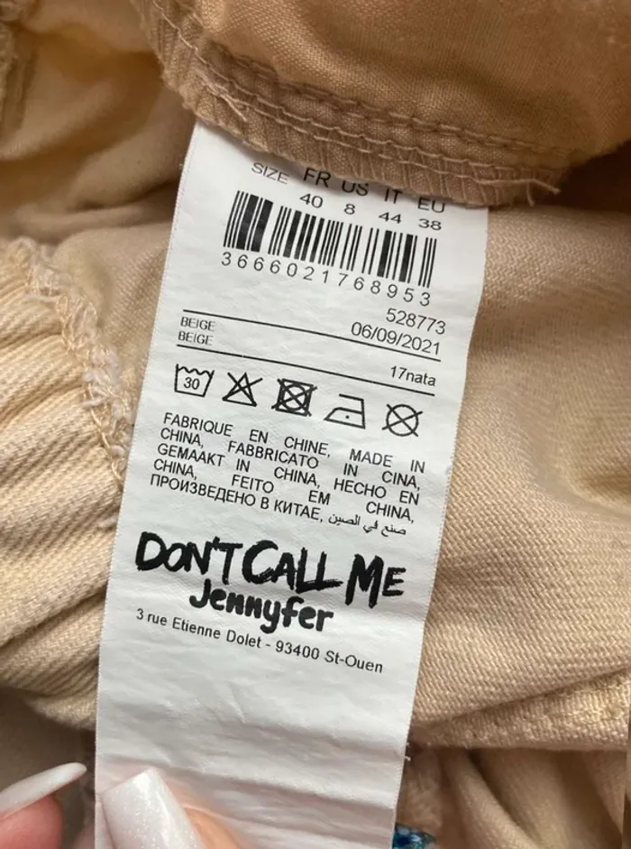 Pantalon style cargo beige - photo numéro 8