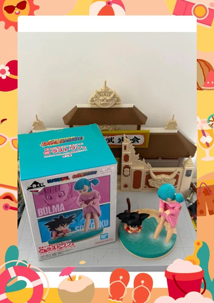 Ichiban kuji last one dragon history revible moment goku et Bulma - photo numéro 8