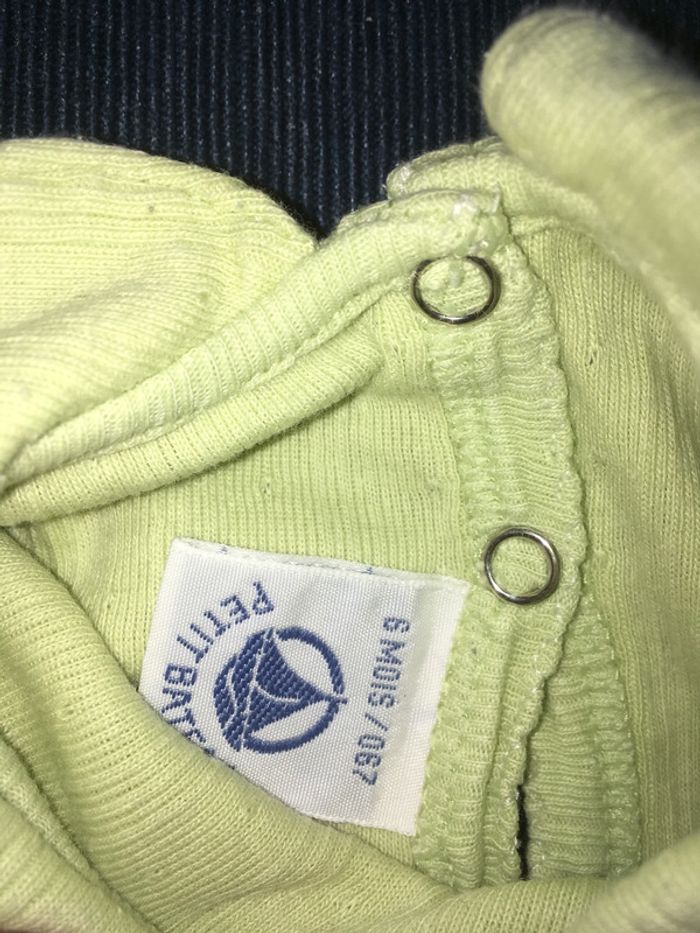 Body à col Petit bateau 6 mois - photo numéro 3