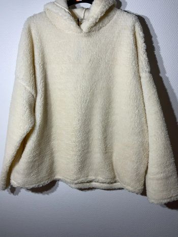 Pull à capuche pilou femme taille unique (38-44)- vivichy - neuf avec étiquette