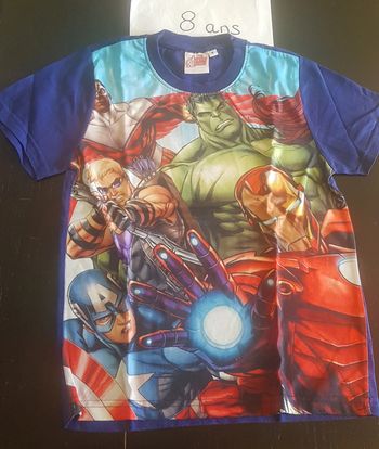 T-shirt Marvel 8 ans