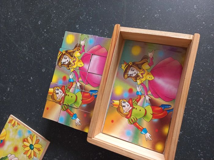 15 cubes en bois - photo numéro 3