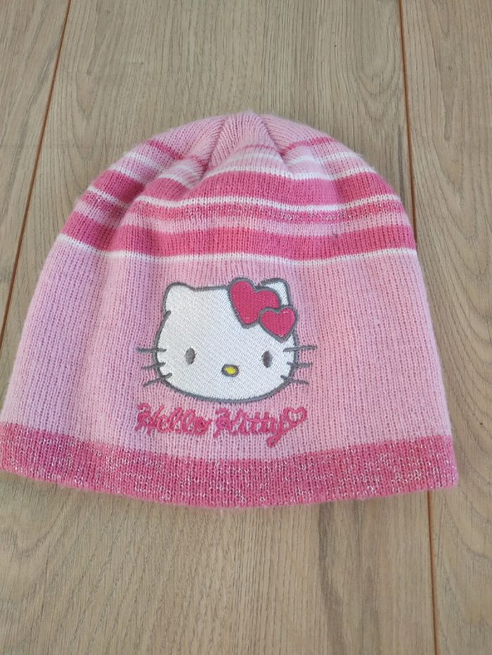 Bonnet Hello Kitty 2-3 ans