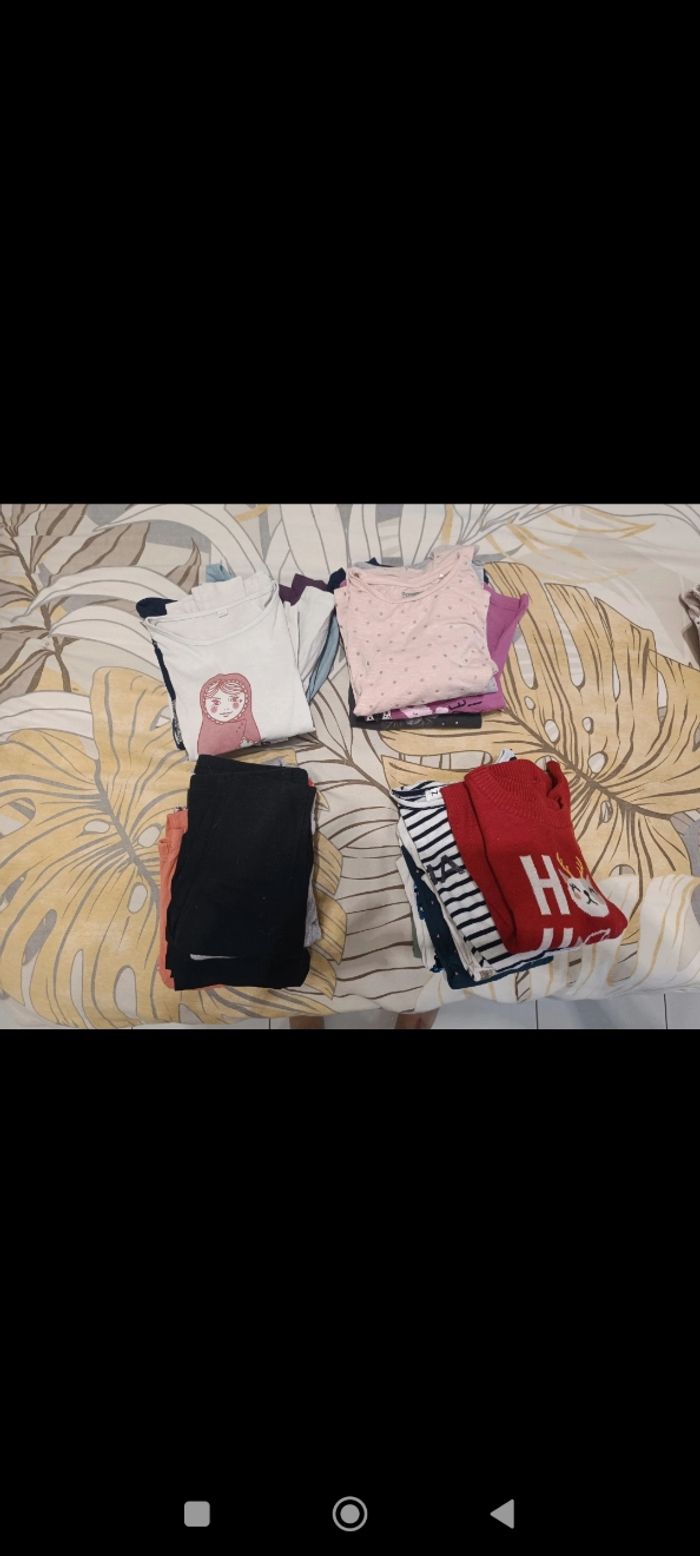Lot vêtements fille taille 5 ans - photo numéro 4