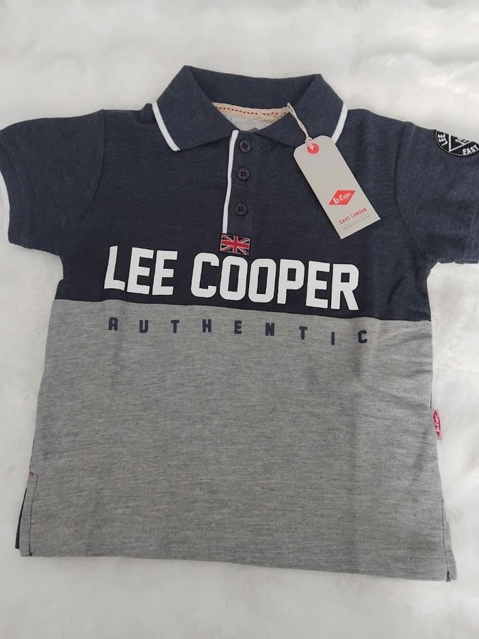 Polo garçon Lee Cooper neuf avec étiquettes 6 ans