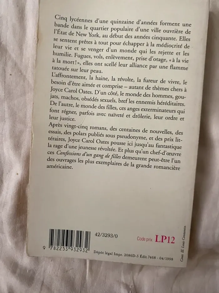 Joyce Carol Oates – Confessions d’un gang de filles - photo numéro 3