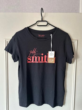 T-shirt Teddy Smith Girly noir rose édition limitée 12ans