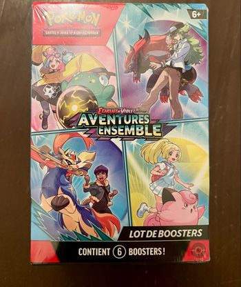 Booster Pokémon aventures ensembles 