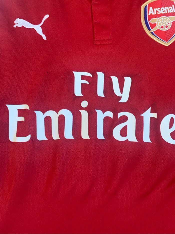 Maillot aubameyang arsenal - photo numéro 9
