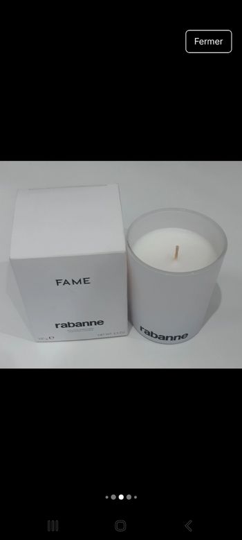Bougie parfumé Fame Paco Rabanne neuf