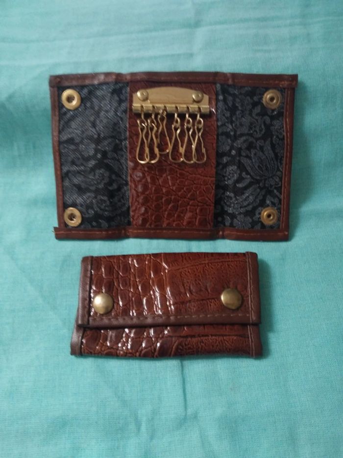 Porte-clé simili cuir