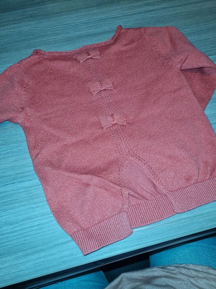 Pull rose irisé - photo numéro 3