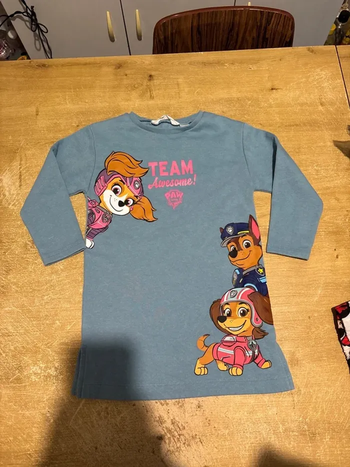 Robe pull pat patrouille