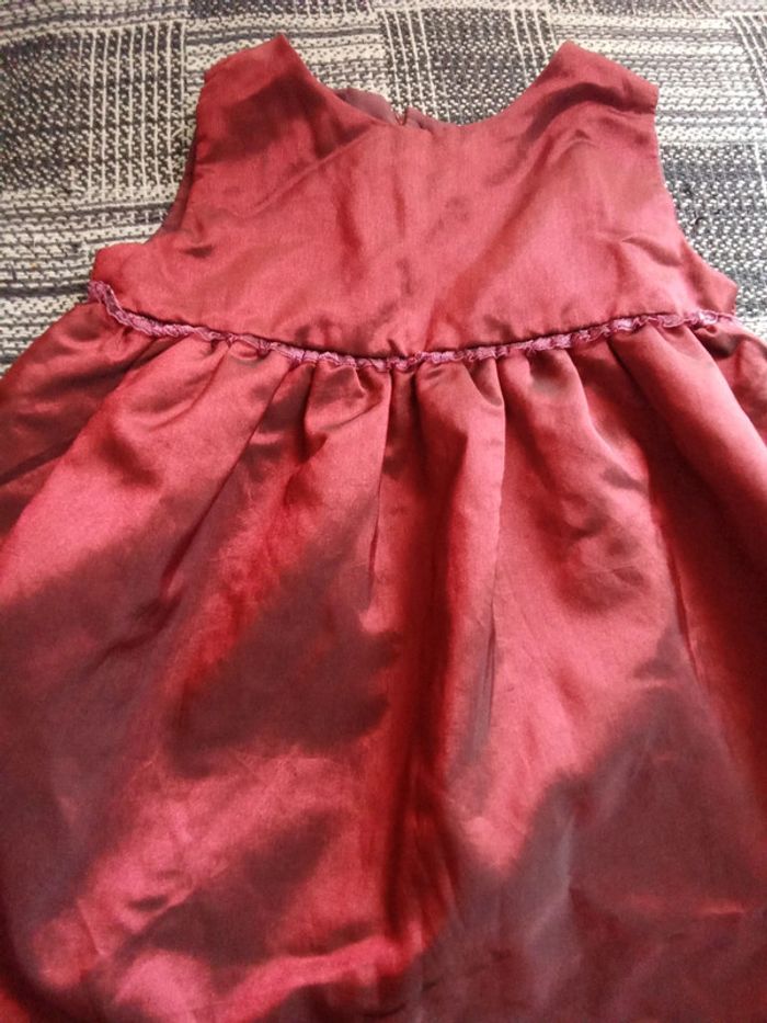 Robe bordeau , 6Mois - souriss'oh - photo numéro 2