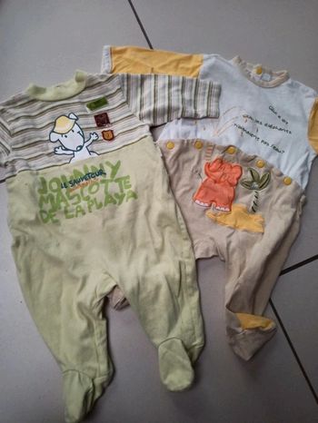 Lot de 2 pyjama garçon 3 mois