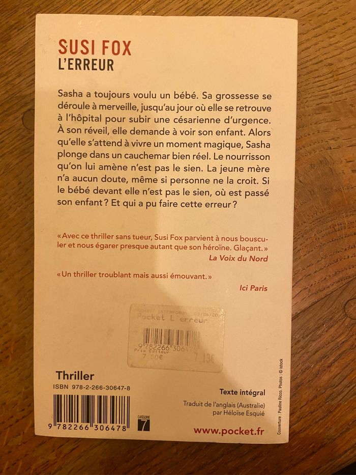 Susi Fox - l’erreur - photo numéro 2