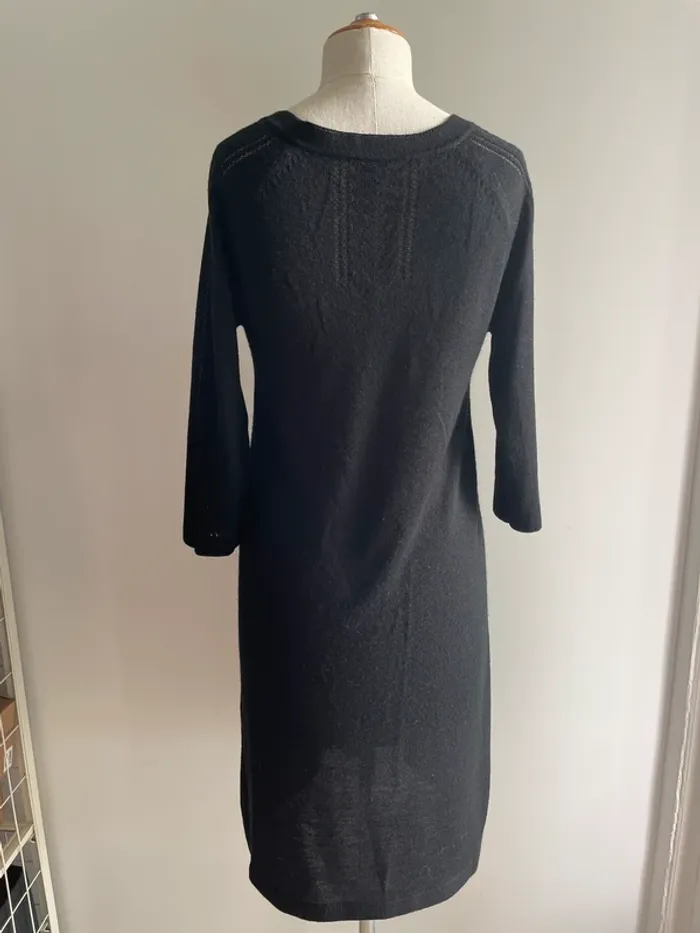 Robe noire ajourée Comptoir des Cotonniers - photo numéro 6