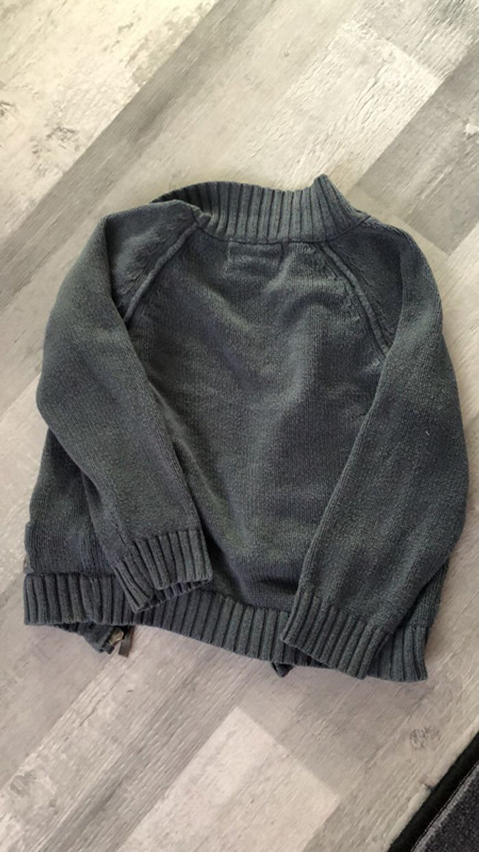 In extenso - Gilet zippé garçon 3 ans - photo numéro 2
