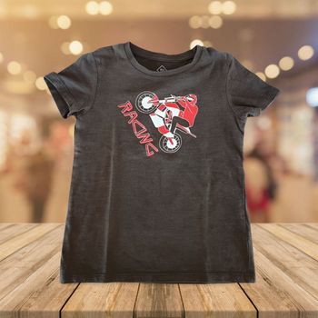 T-shirt Moto Cross TEX Basic - 4-5 Ans