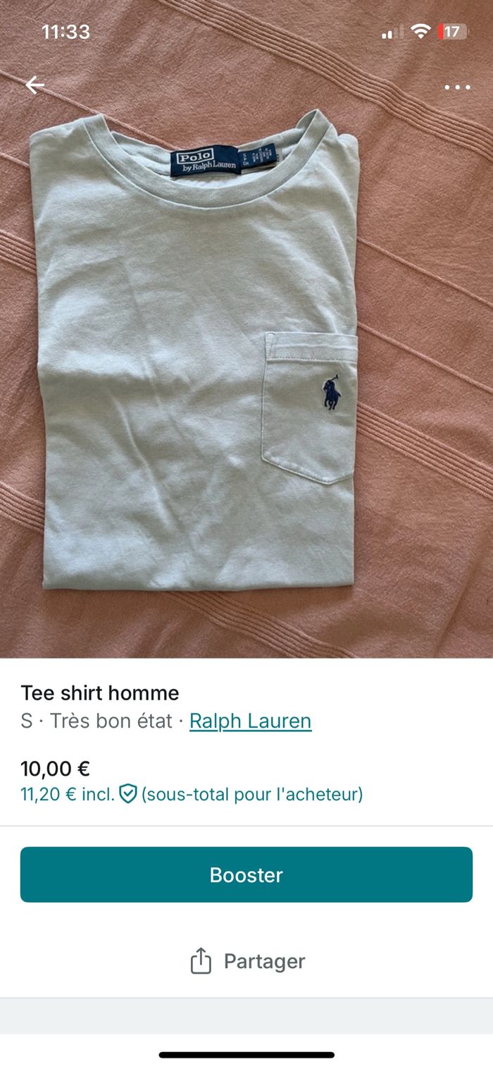 Polo homme