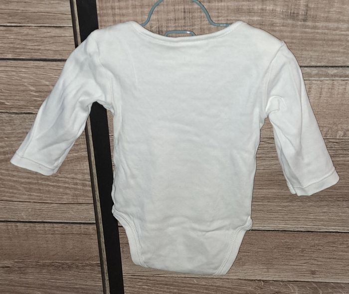 Body manches longues Zara 3/6 mois (68 cm) - photo numéro 4