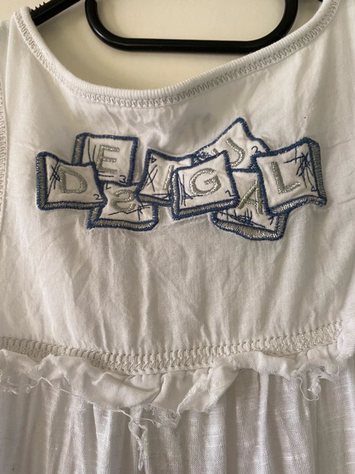 Robe Desigual marine / fleurie Taille 38 - photo numéro 4