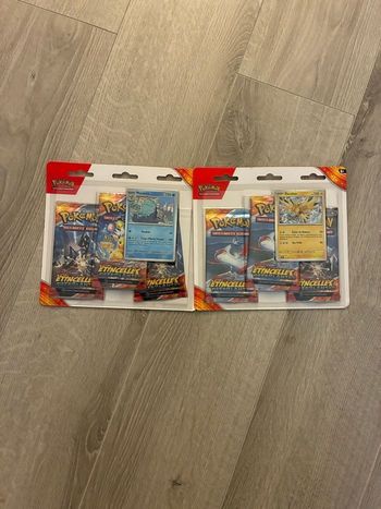 Lot de 2 tripack ev8 étincelles déferlantes fr neuf scellé