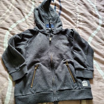 gilet ikks 4ans gris collection star wars  (10e)