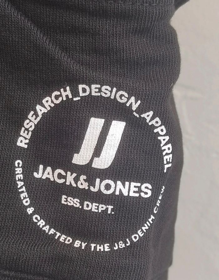 Short garçon Jack & Jones noir – 16 ans – 4 poches - photo numéro 4