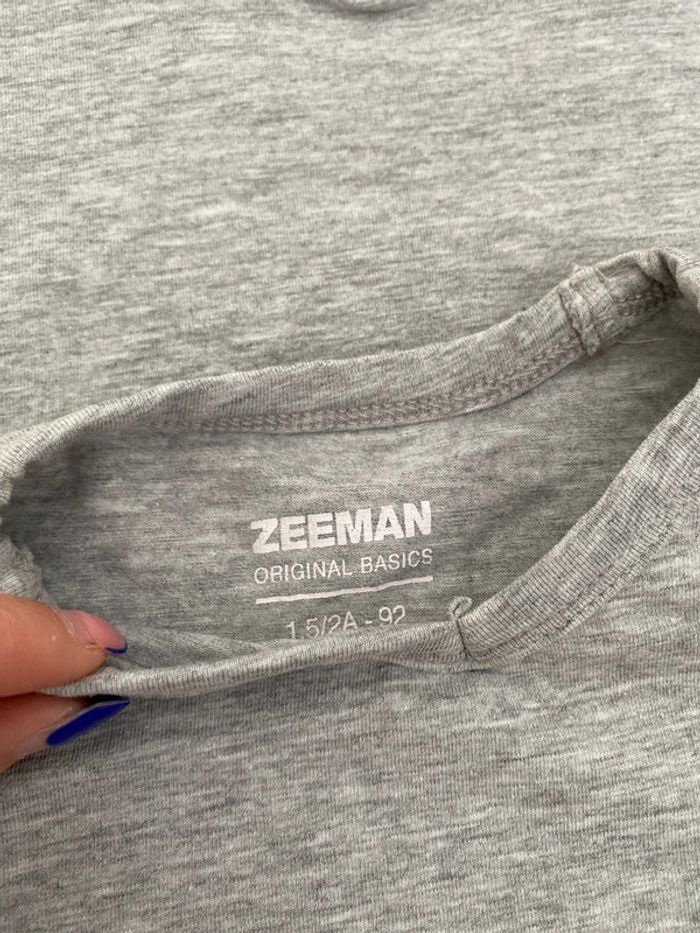 Lot de 2 maillots de corps Zeeman 92 cm - photo numéro 2