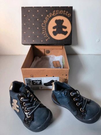 Chaussures T18 bleu nuit