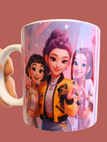 Mug K-pop demon hunters 