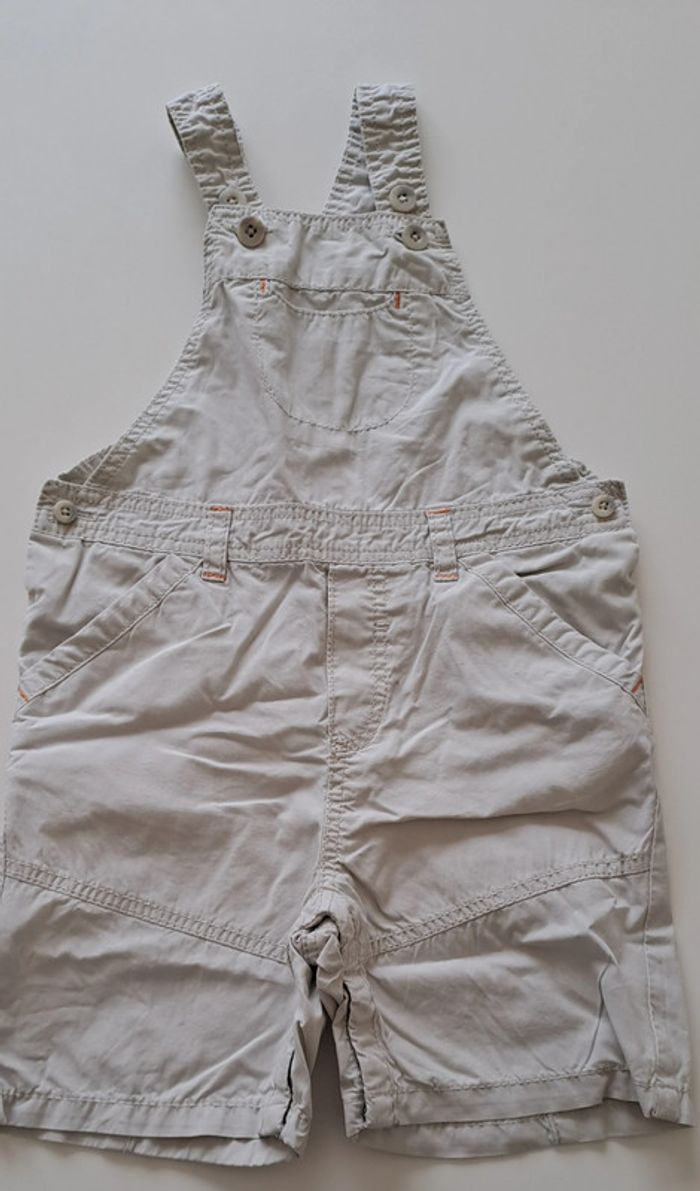 Salopette courte Obaïbi 12 mois