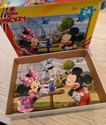Puzzle Mickey minnie