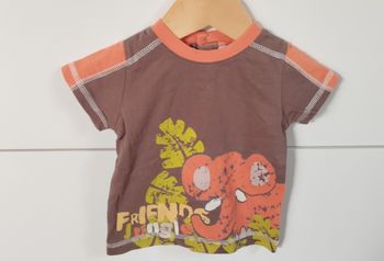 T-shirt MC garçon 6 mois