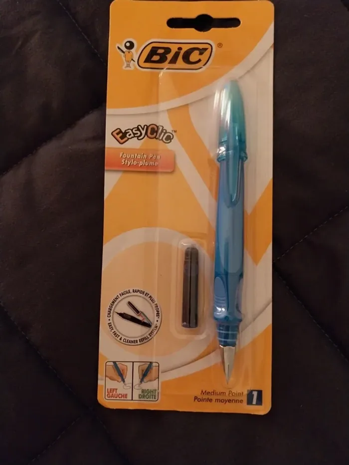 Stylo plume easy clic bic - photo numéro 2