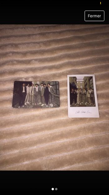 lot photocard bts